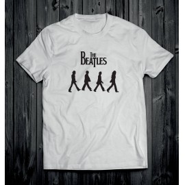 The Beatles férfi póló fehér 