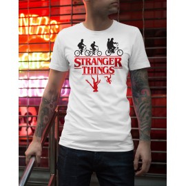 Stranger Things 2 férfi póló fehér 